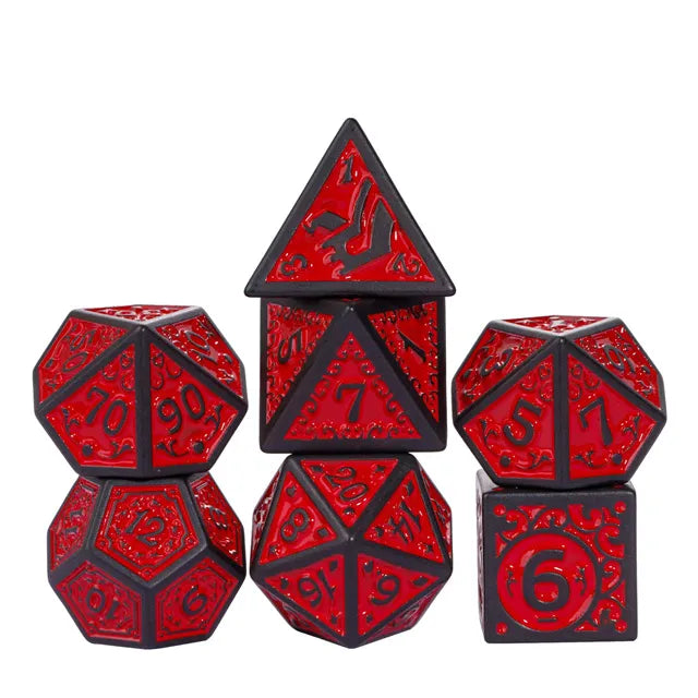 Bloodthirst RPG Dice Set Plastic Dice Foam Brain Games