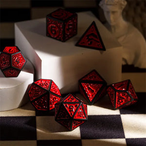 Bloodthirst RPG Dice Set Plastic Dice Foam Brain Games