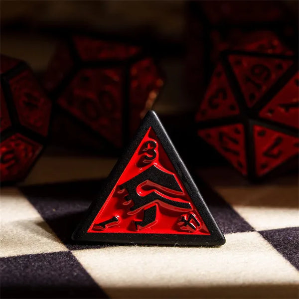 Bloodthirst RPG Dice Set Plastic Dice Foam Brain Games