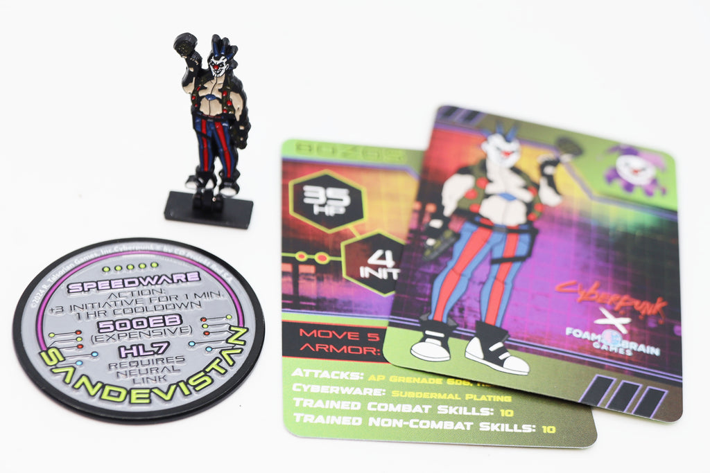 Cyberpunk RED: Gangs and Gear Mystery Loot Mystery Loot Foam Brain Games