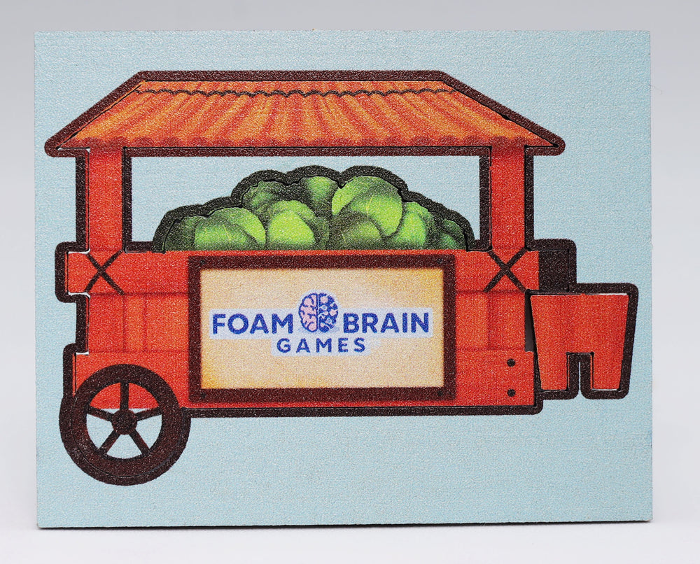 Flat Pack Magic Token Toy: Cabbage Cart Flat Pack Toys Foam Brain Games