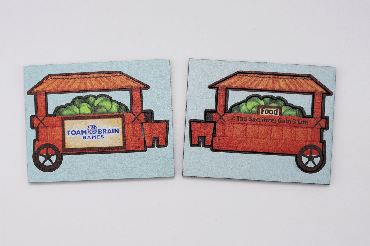 Flat Pack Magic Token Toy: Cabbage Cart Flat Pack Toys Foam Brain Games