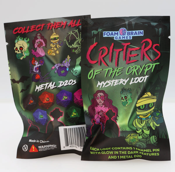 Mystery Loot: Critters of the Crypt Mystery Loot Foam Brain Games
