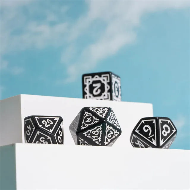 Cryptic Knots: Misty RPG Dice Set Plastic Dice Foam Brain Games