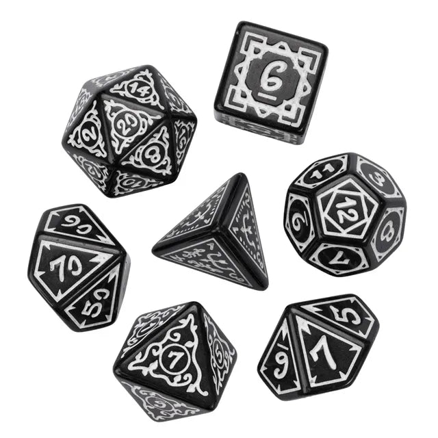 Cryptic Knots: Misty RPG Dice Set Plastic Dice Foam Brain Games