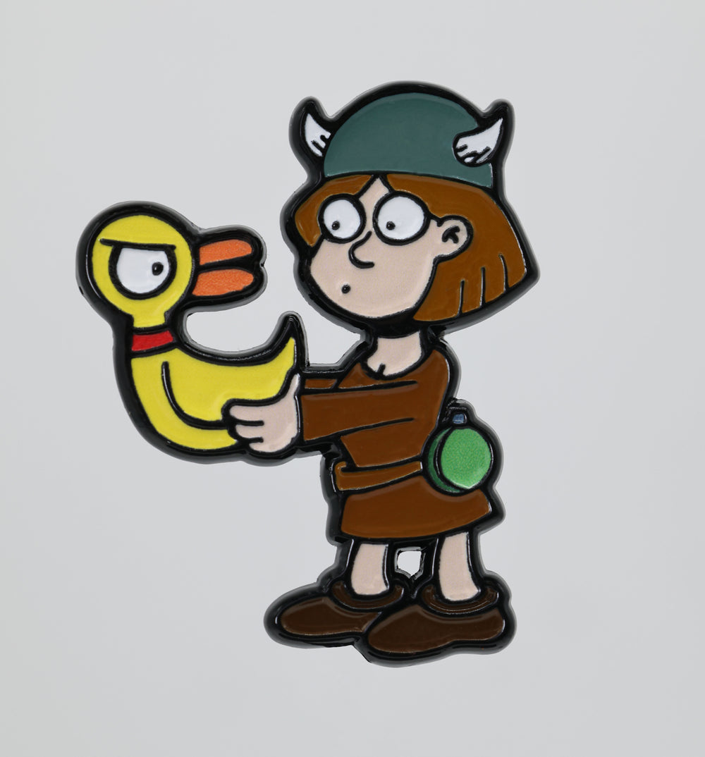 Munchkin: Curse Duck of Doom Enamel Pin Enamel Pin Foam Brain Games