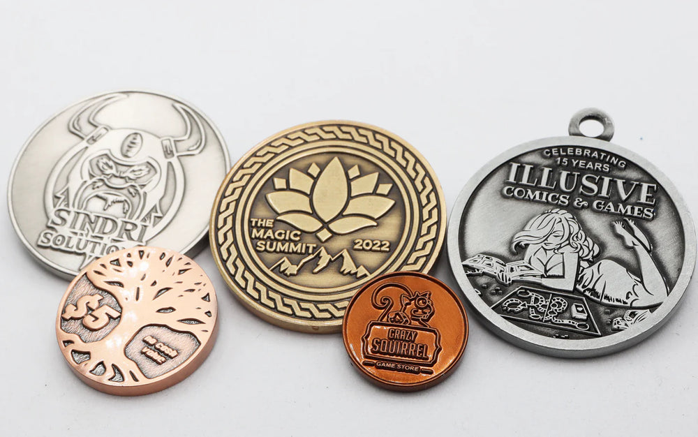 Custom Metal Coins Custom Product Foam Brain Games