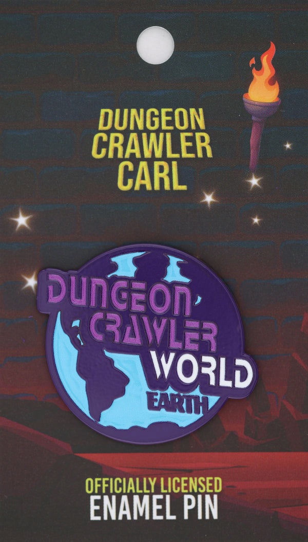 Dungeon Crawler Carl: Dungeon Crawler World Enamel Pin **BACKORDERED** Enamel Pin Foam Brain Games