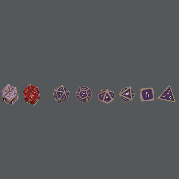 Age of Umbra Limited Edition Metal Dice Set **PREORDER - RELEASES LATE AUGUST 2026**
