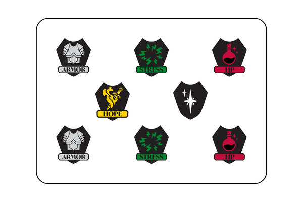 Daggerheart Player Token Set **PREORDER - RELEASES LATE AUGUST 2026**