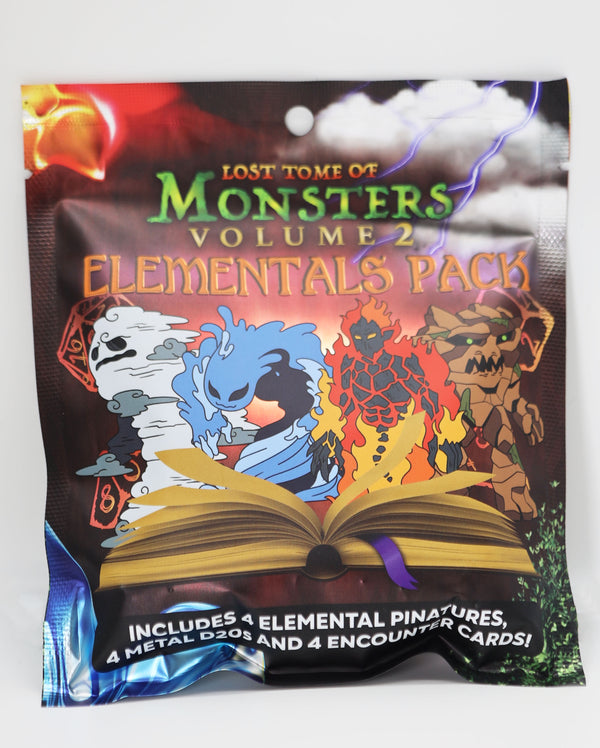 Lost Tome of Monsters: Elementals Pack Foam Brain Games
