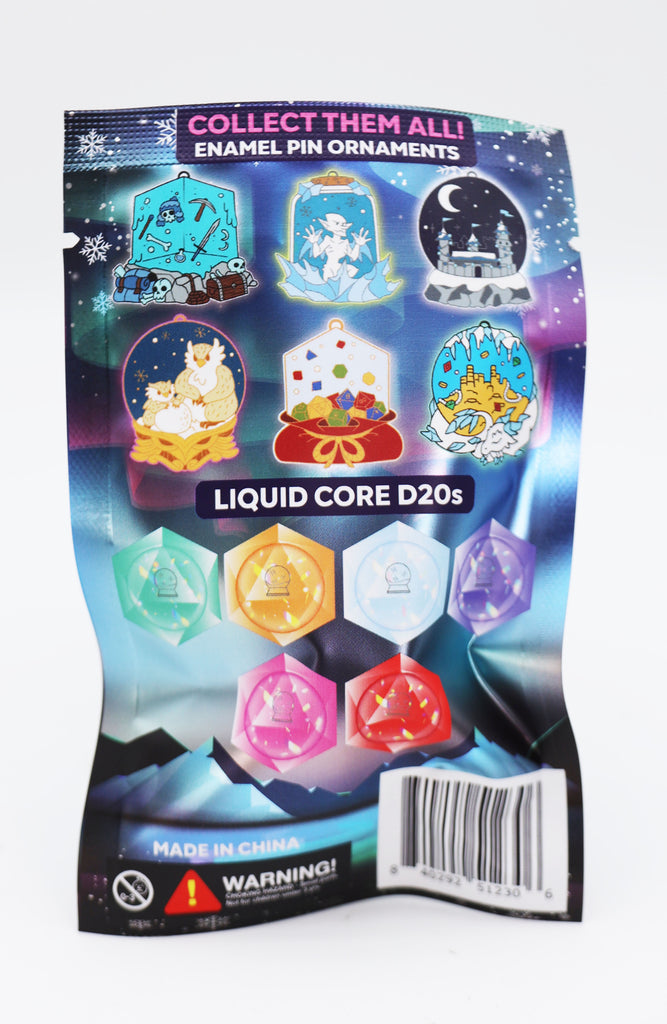 Mystery Loot: Eternal Winter Metal Dice Foam Brain Games