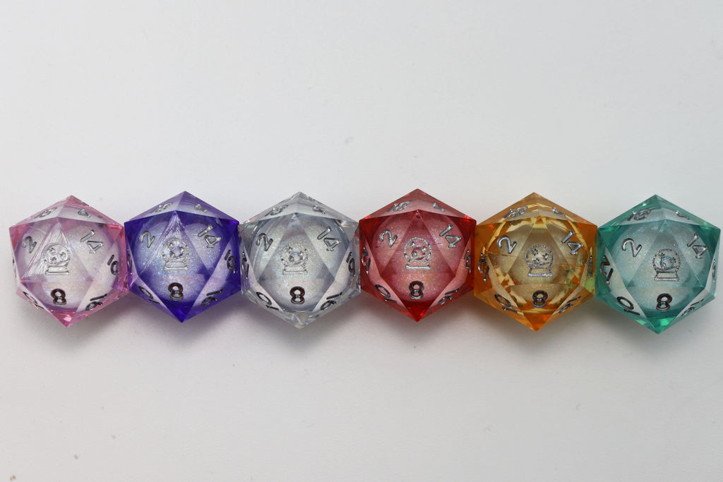 Mystery Loot: Eternal Winter - Complete Set Metal Dice Foam Brain Games