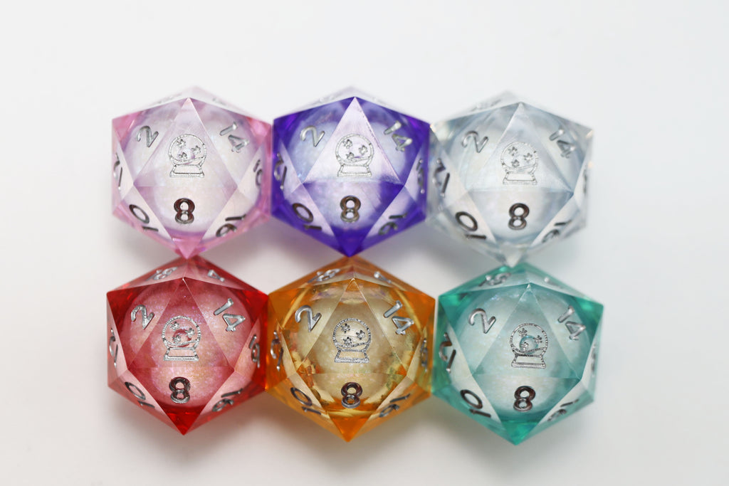 Mystery Loot: Eternal Winter Metal Dice Foam Brain Games