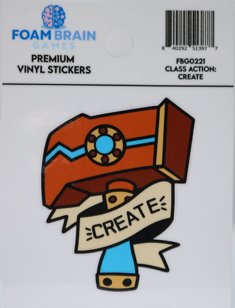 Class Action Sticker: Create Stickers Foam Brain Games