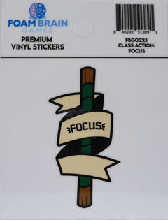 Action Form Sticker Class Action Sticker: Focus
