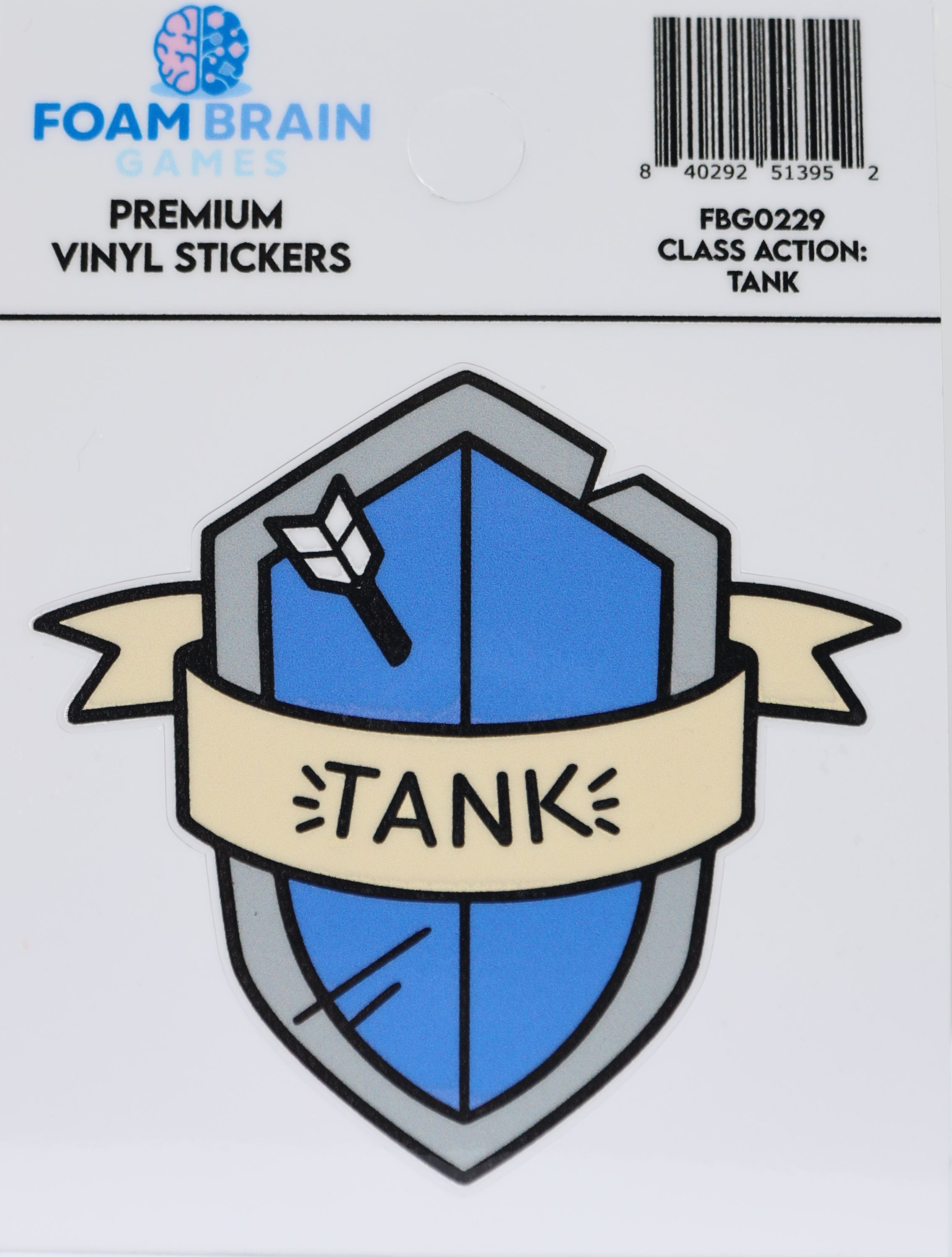 Message Sticker Tank Class Action Sticker: Tank