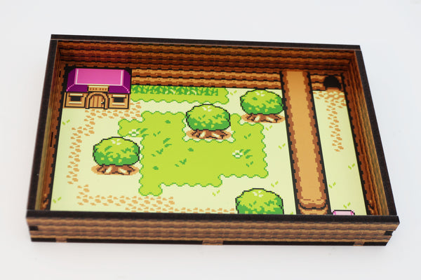 Chromatic Dice Tray - Pixel RPG Dice Tray Foam Brain Games