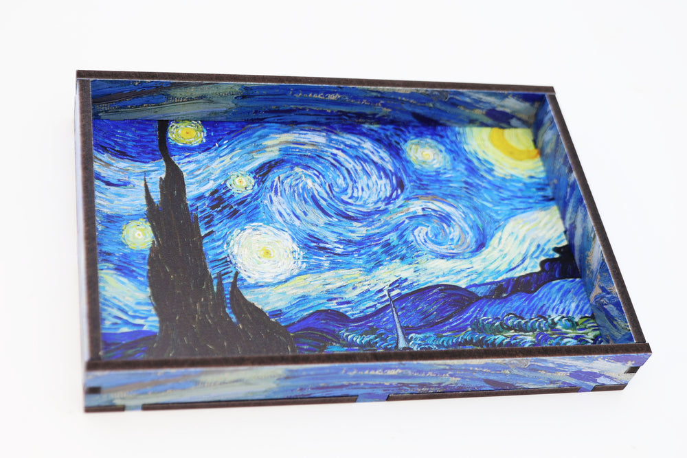 Chromatic Dice Tray - Starry Night Dice Tray Foam Brain Games