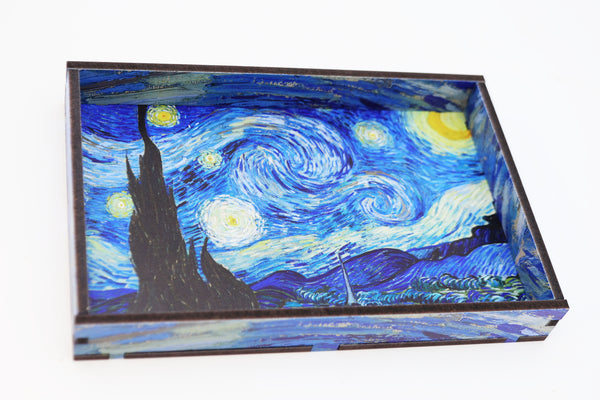 Chromatic Dice Tray - Starry Night Dice Tray Foam Brain Games