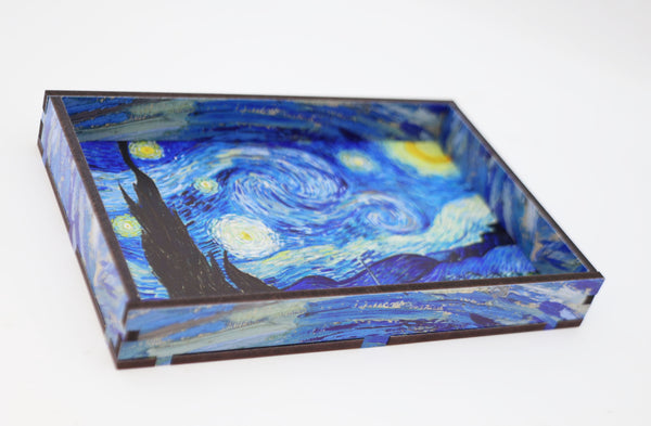 Chromatic Dice Tray - Starry Night Dice Tray Foam Brain Games