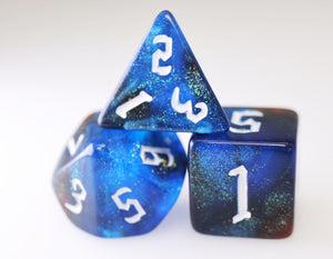 Magician's Illusion RPG Dice Set Plastic Dice Foam Brain Games