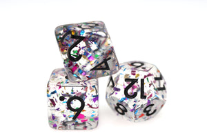 Urbanism RPG Dice Set Plastic Dice Foam Brain Games