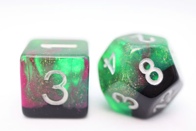 The Cursed Wood RPG Dice Set Plastic Dice Foam Brain Games