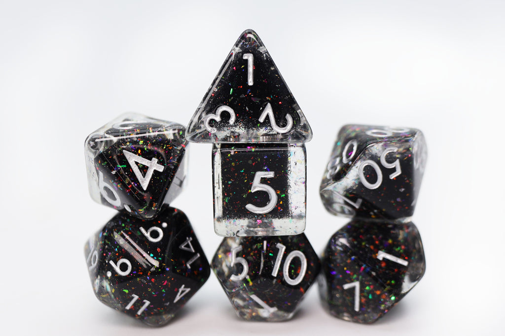Witch's Cauldron RPG Dice Set Plastic Dice Foam Brain Games