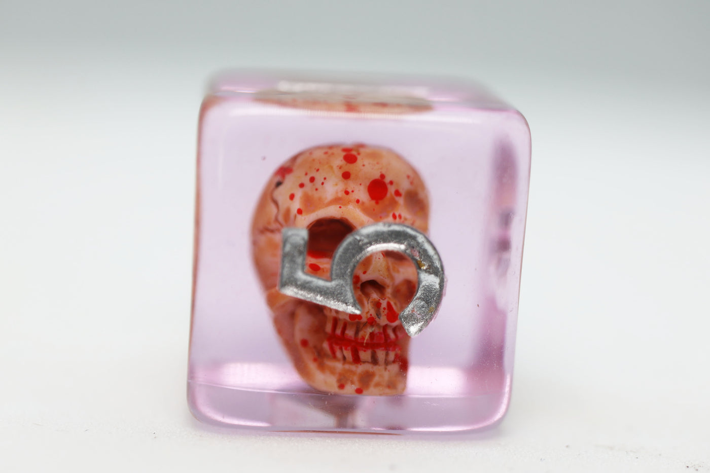 Bloody Skull RPG Dice Set Plastic Dice Foam Brain Games