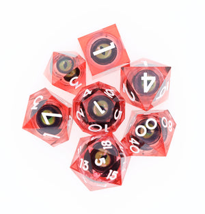 Sharp Edge Moving Eye RPG Dice Set - Cerberus' Watch