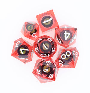 Sharp Edge Moving Eye RPG Dice Set - Cerberus' Watch
