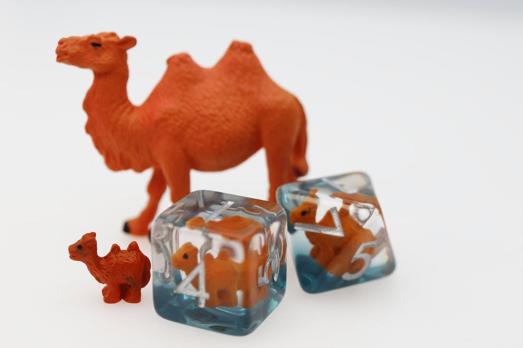Caravan Camel RPG Dice Set Plastic Dice Foam Brain Games