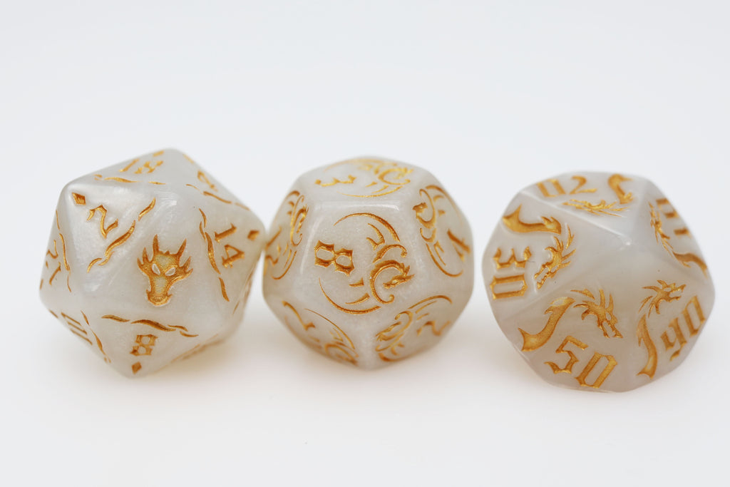 Drake's Flight: Spirit RPG Dice Set Plastic Dice Foam Brain Games