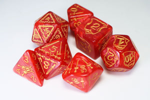 Queen's Armory: Infernal - 25mm RPG Dice Set Plastic Dice Foam Brain Games