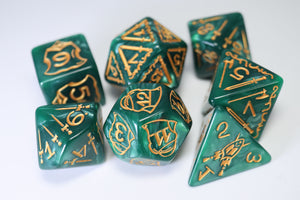 Queen's Armory: Woodland - 25mm RPG Dice Set Plastic Dice Foam Brain Games