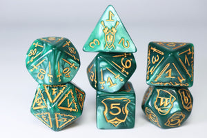 Queen's Armory: Woodland - 25mm RPG Dice Set Plastic Dice Foam Brain Games