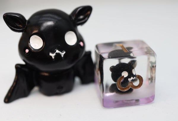 Baby Bat RPG Dice Set Plastic Dice Foam Brain Games