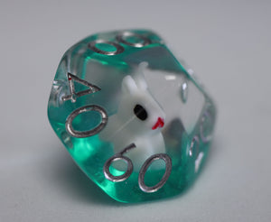 Bouncing Bunny RPG Dice Set Plastic Dice Foam Brain Games