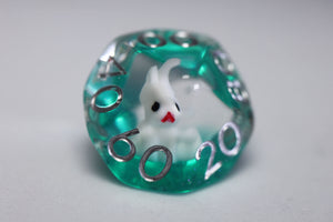 Bouncing Bunny RPG Dice Set Plastic Dice Foam Brain Games