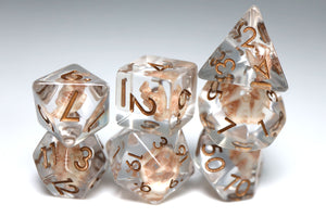 Give Me a Hand RPG Dice Set Plastic Dice Foam Brain Games