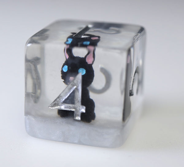 Salem the Familiar RPG Dice Set Plastic Dice Foam Brain Games