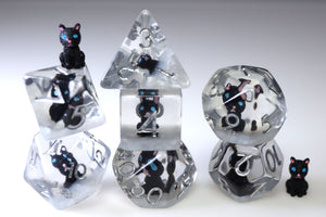 Salem the Familiar RPG Dice Set Plastic Dice Foam Brain Games