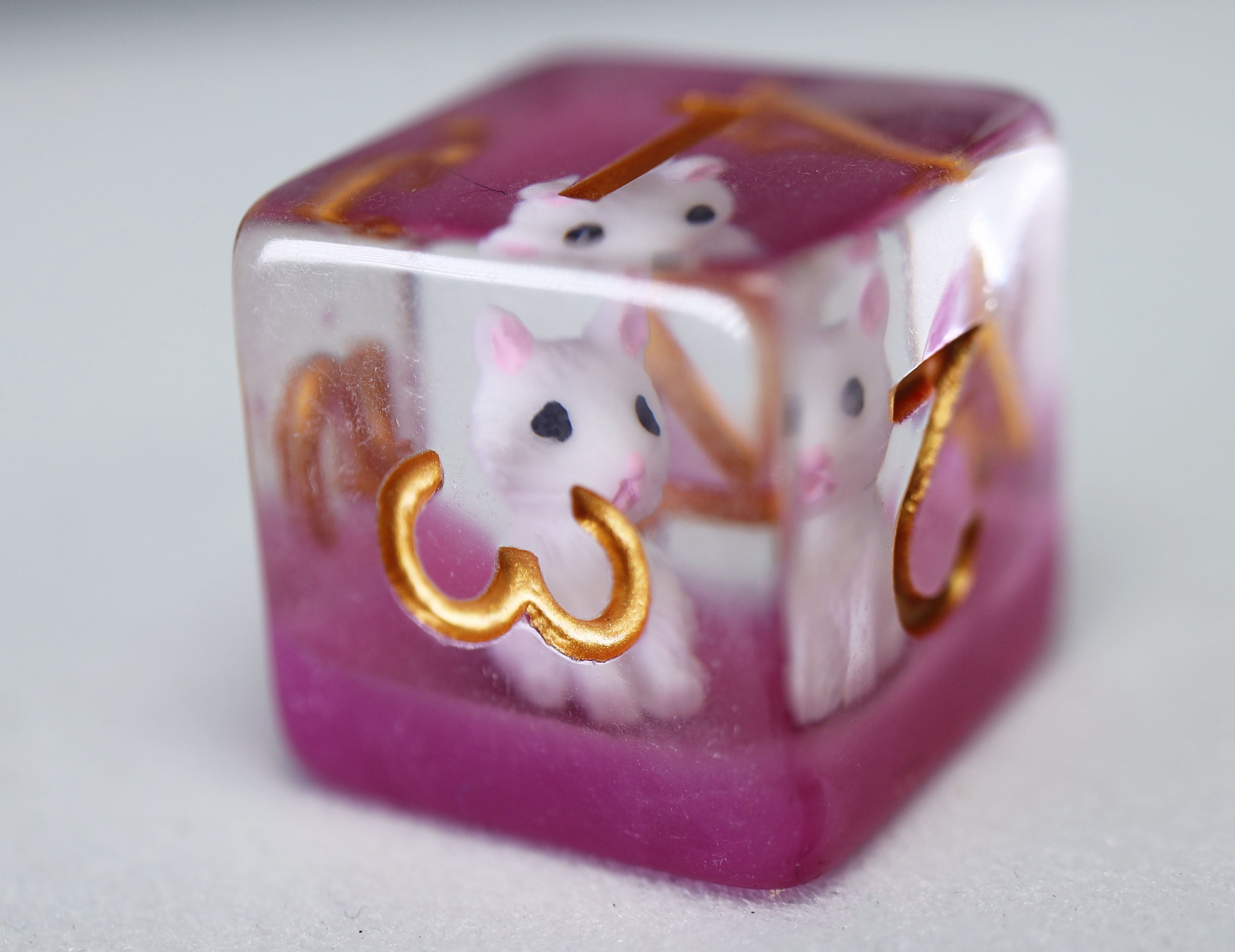 Perfect Persian RPG Dice Set Plastic Dice Foam Brain Games