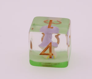 Fairy Dwelling RPG Dice Set Plastic Dice Foam Brain Games