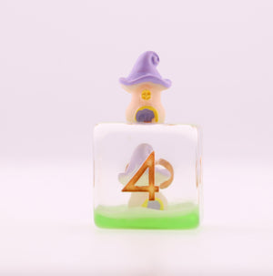 Fairy Dwelling RPG Dice Set Plastic Dice Foam Brain Games