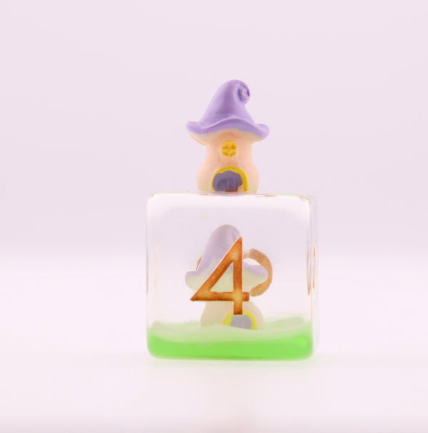 Fairy Dwelling RPG Dice Set Plastic Dice Foam Brain Games