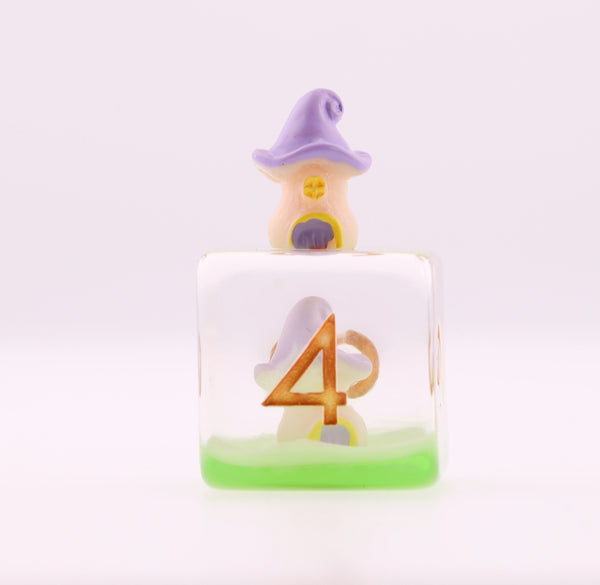Fairy Dwelling RPG Dice Set Plastic Dice Foam Brain Games