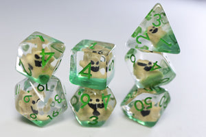 Haunted Tree RPG Dice Set Plastic Dice Foam Brain Games
