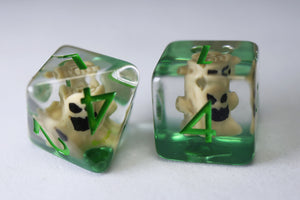 Haunted Tree RPG Dice Set Plastic Dice Foam Brain Games